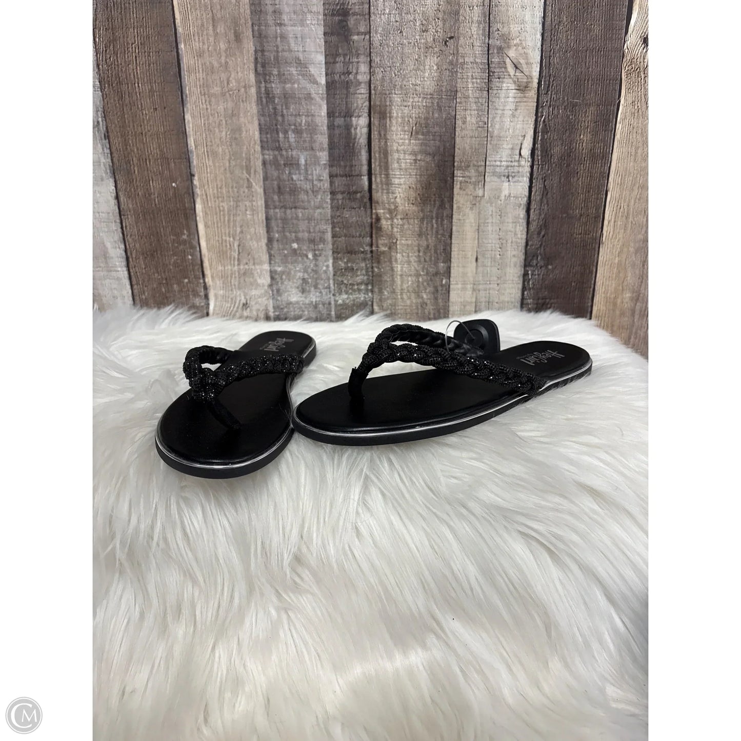 Sandals Flats By Cme In Black, Size: 8