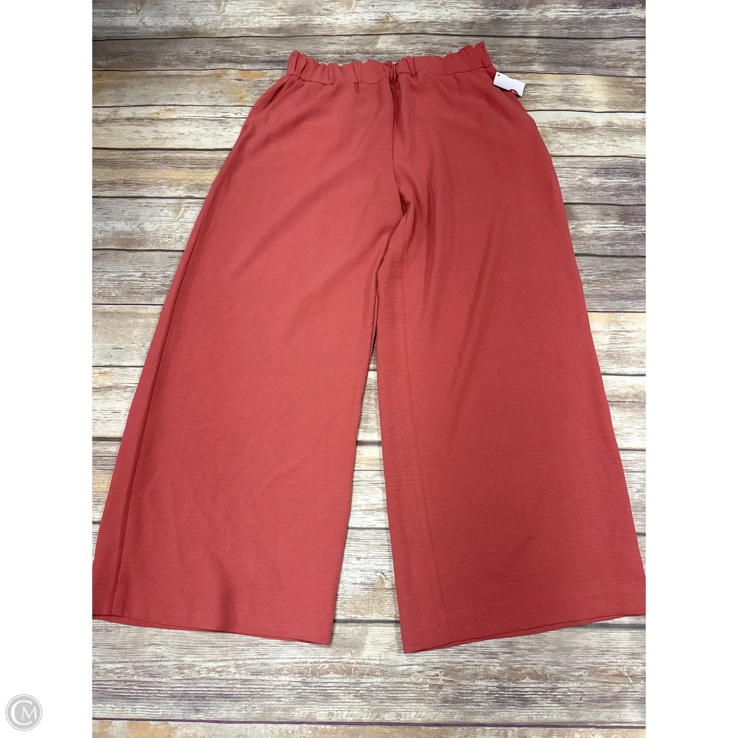 Pants Wide Leg By Hilary Radley In Orange, Size: L