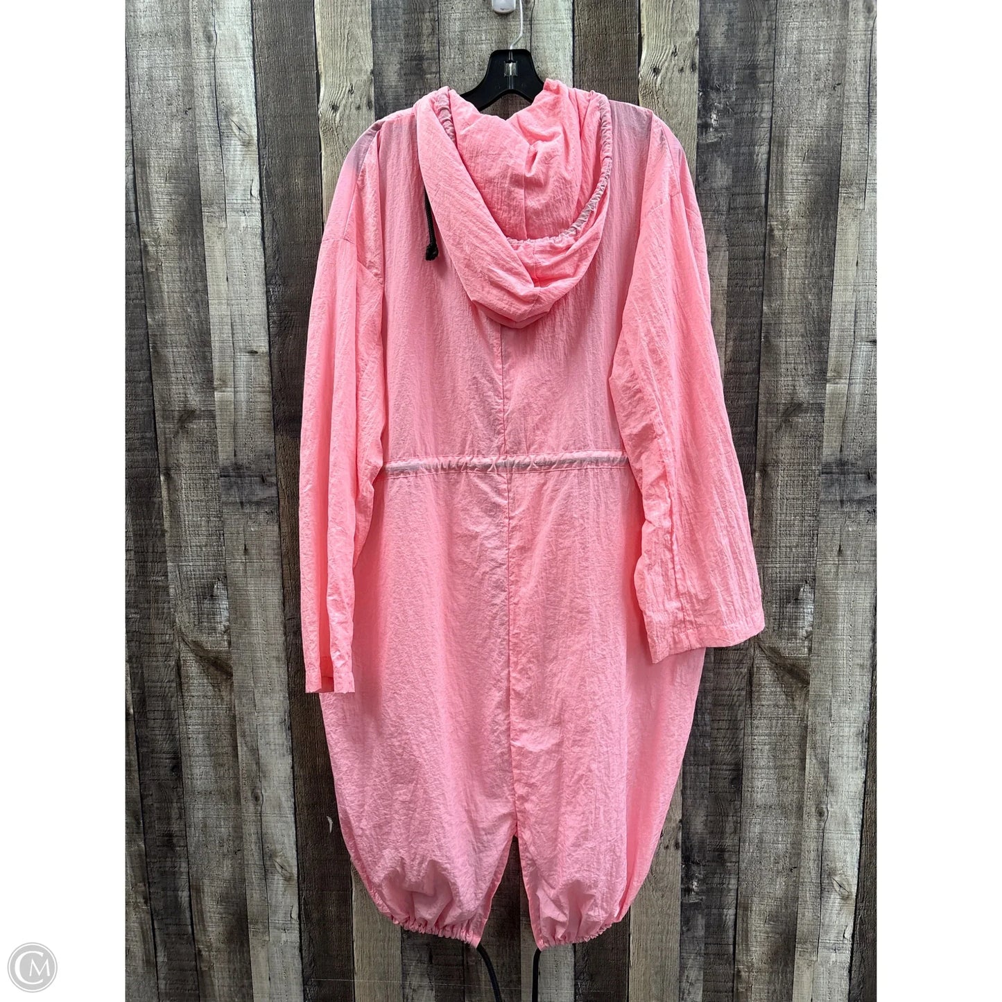 Coat Raincoat By Wild Fable In Pink, Size: Xl