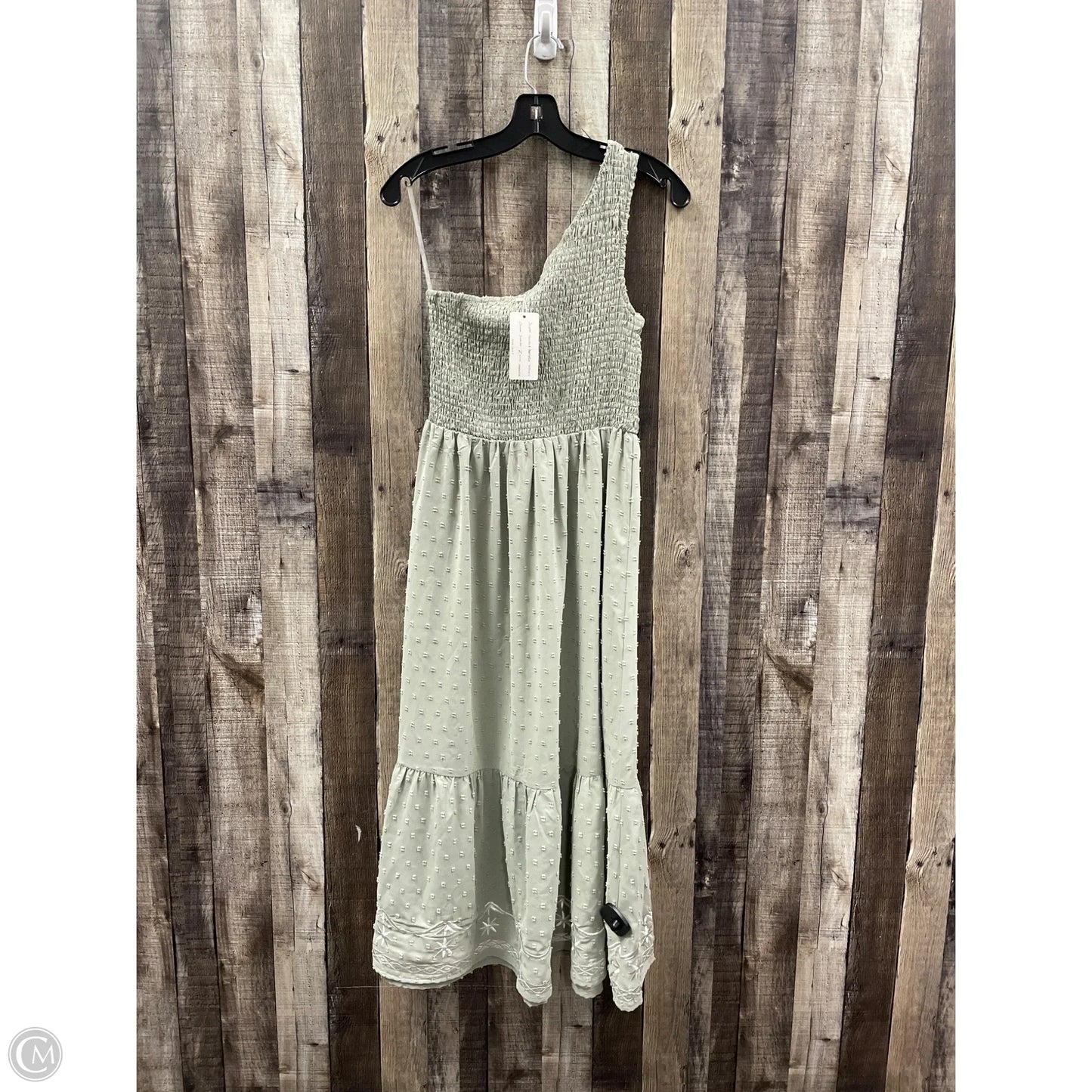 Dress Casual Midi By Simplee In Green, Size: M