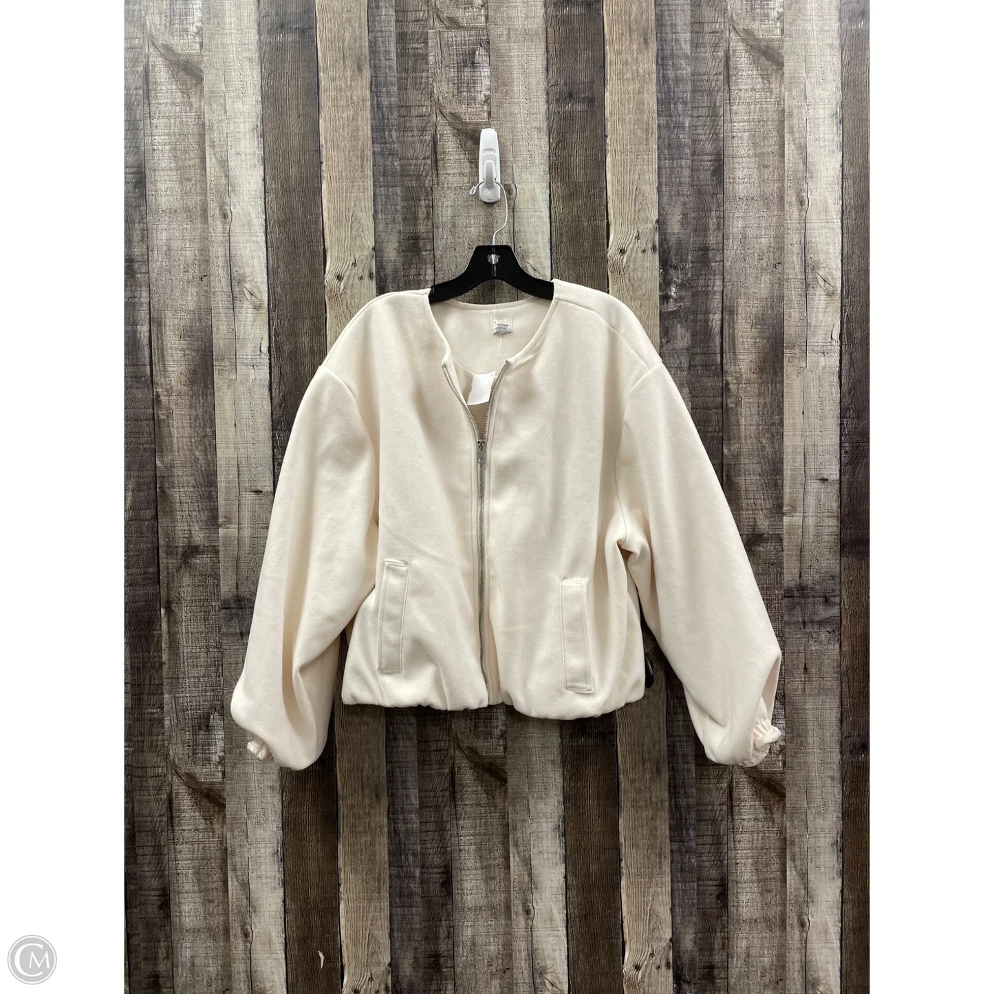 Jacket Other By A New Day In Cream, Size: Xl