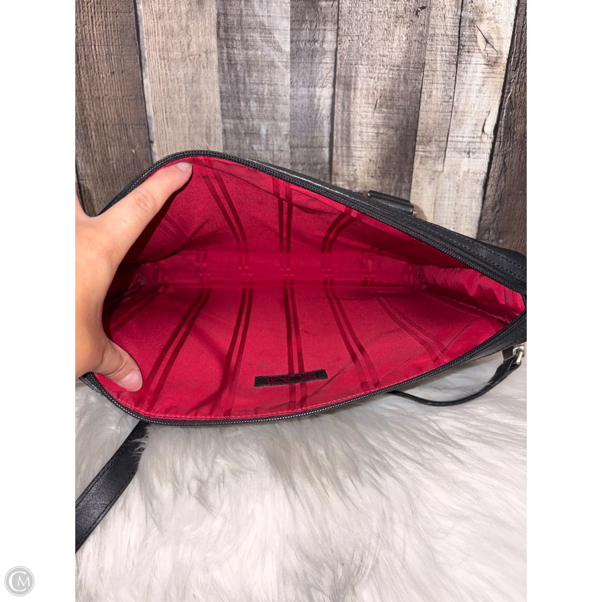 Laptop Bag Designer By Tumi, Size: Medium