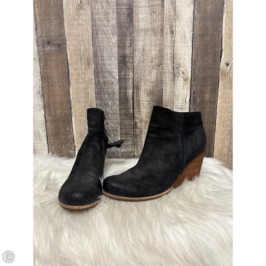 Boots Ankle Heels By Kork Ease In Black, Size: 10