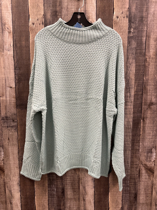 Sweater By Cme In Green, Size: Xxl