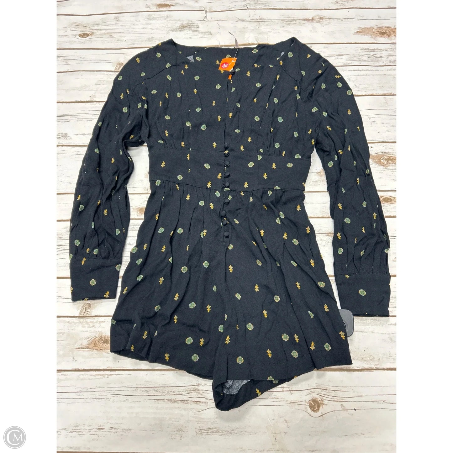 Romper By Free People In Black, Size: Xs