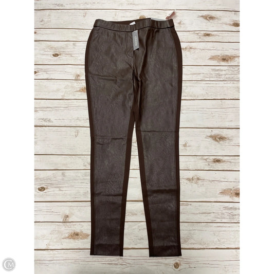 Pants Leggings By Chicos In Brown, Size: S