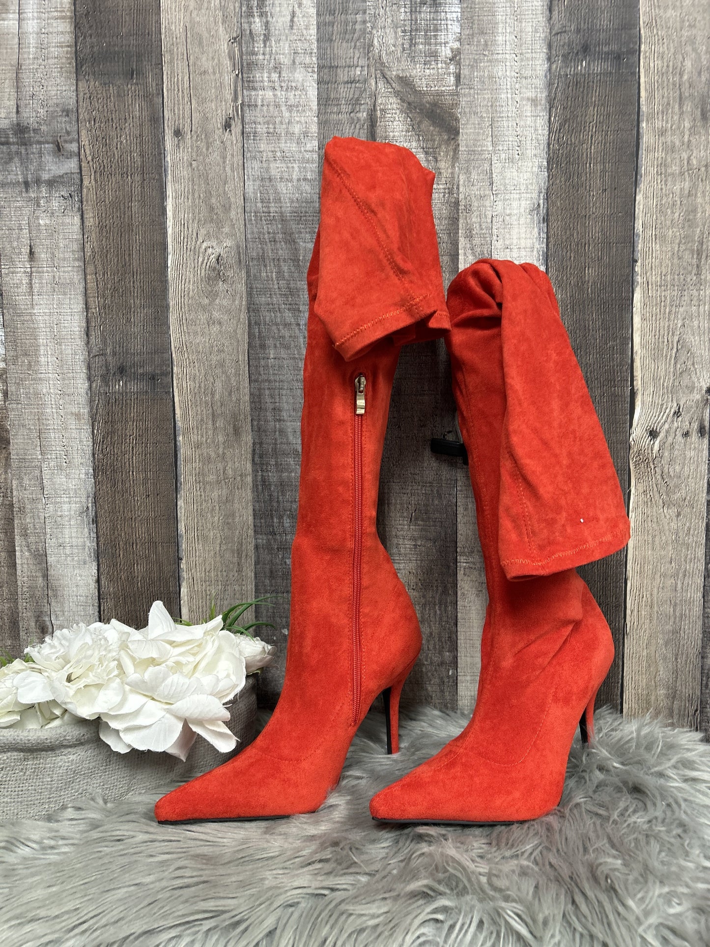 Boots Over-the-knee Heels By Cmc  Size: 10