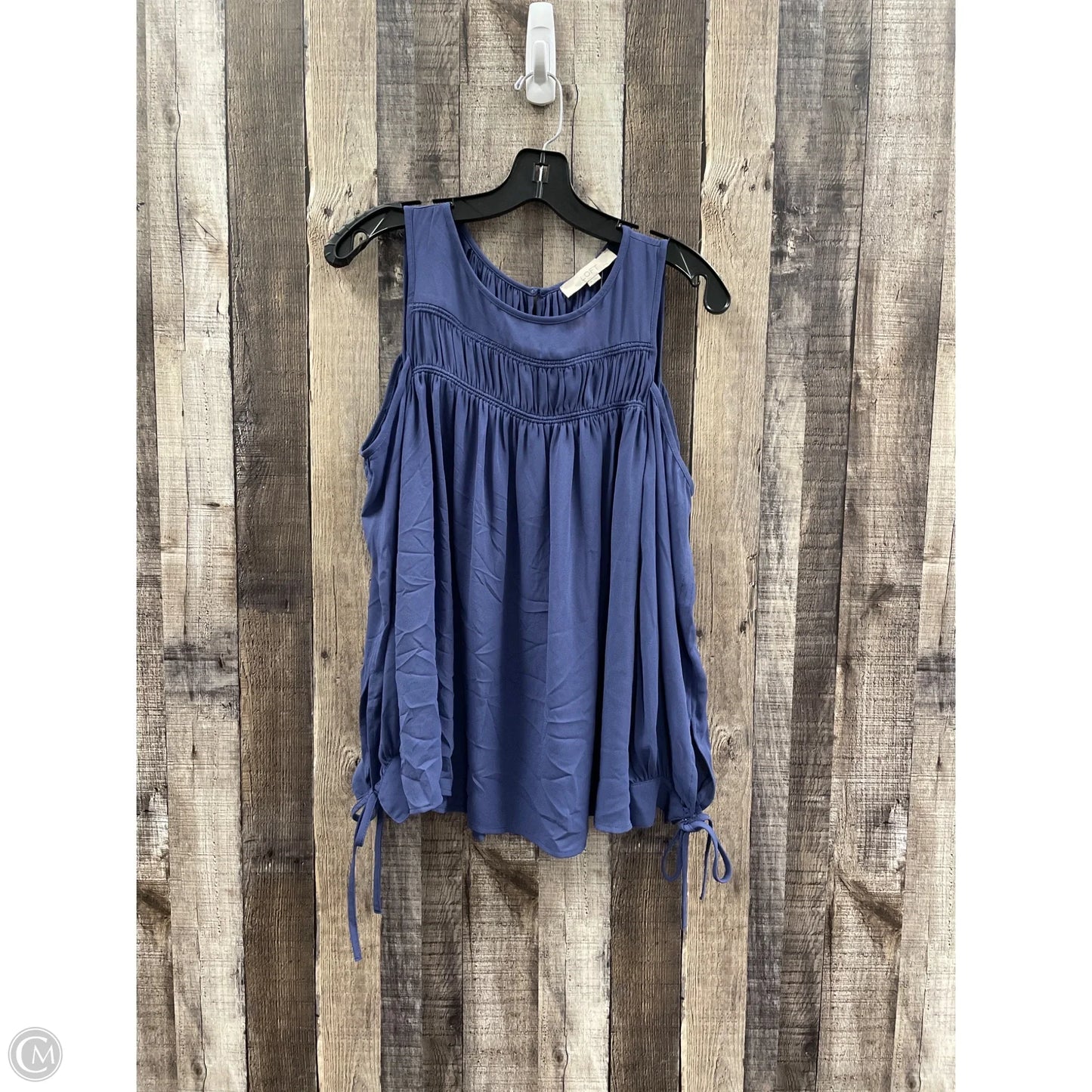 Top Long Sleeve By Loft In Purple, Size: M