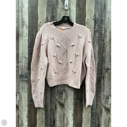 Sweater By Elodie In Pink, Size: L