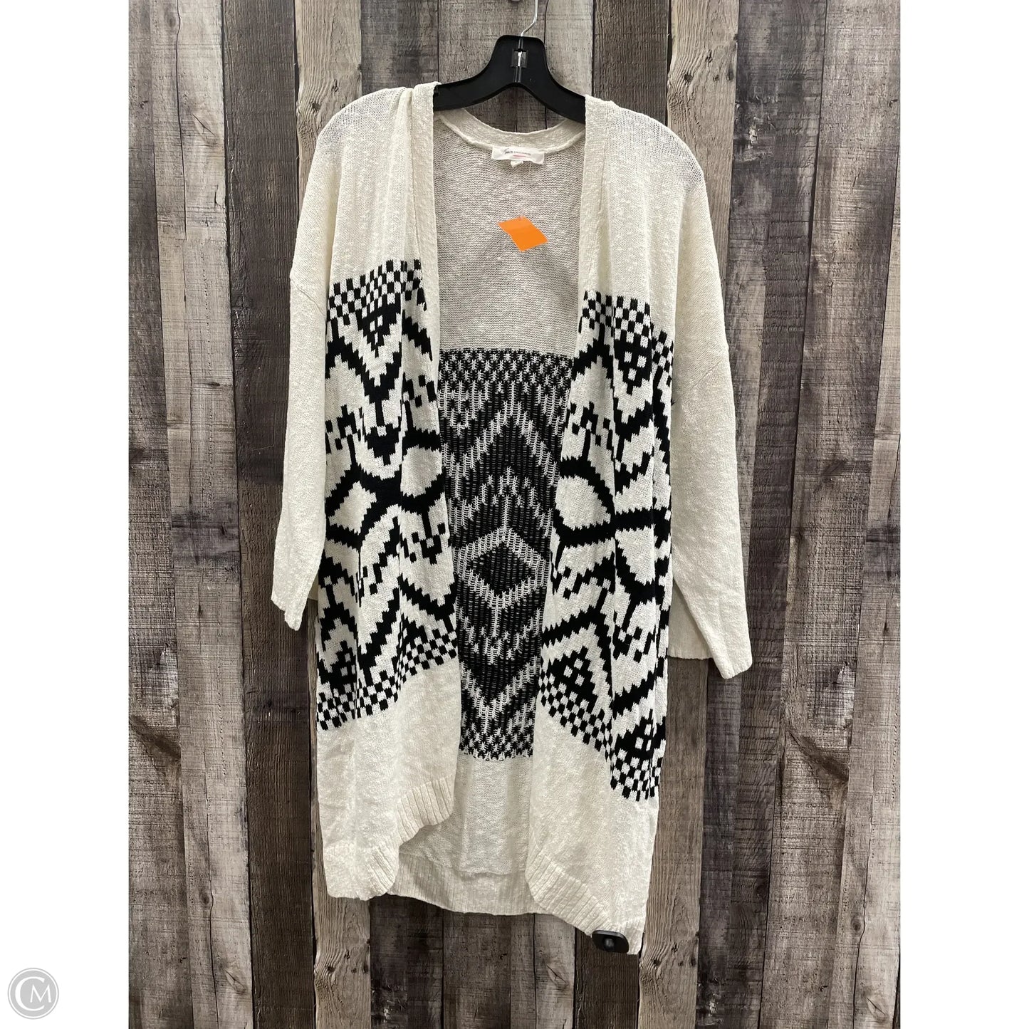 Sweater Cardigan By Vince Camuto In White, Size: M