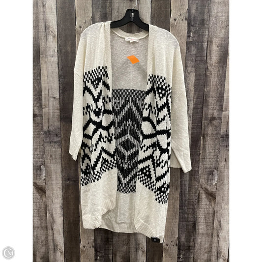 Sweater Cardigan By Vince Camuto In White, Size: M