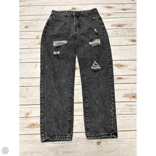 Jeans Straight By Shein In Grey, Size: M