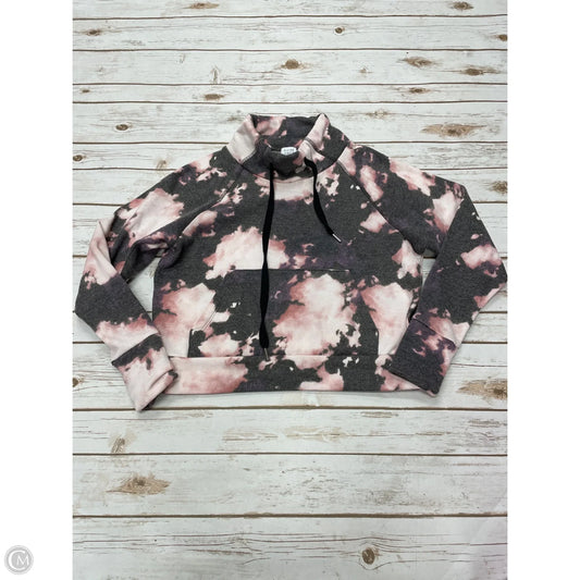 Sweatshirt Crewneck By Peyton Jensen In Tie Dye Print, Size: S