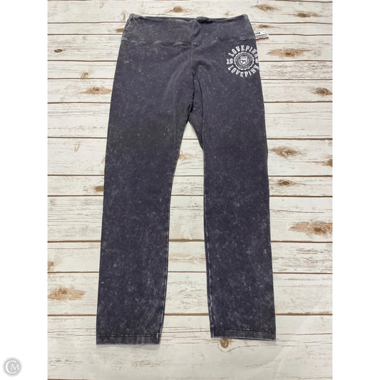 Athletic Leggings By Pink In Grey, Size: Xl