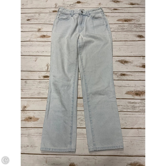 Jeans Straight By Pacsun In Blue Denim, Size: 0