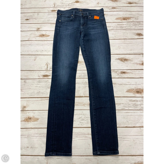 Jeans Skinny By Citizens Of Humanity In Blue Denim, Size: 2