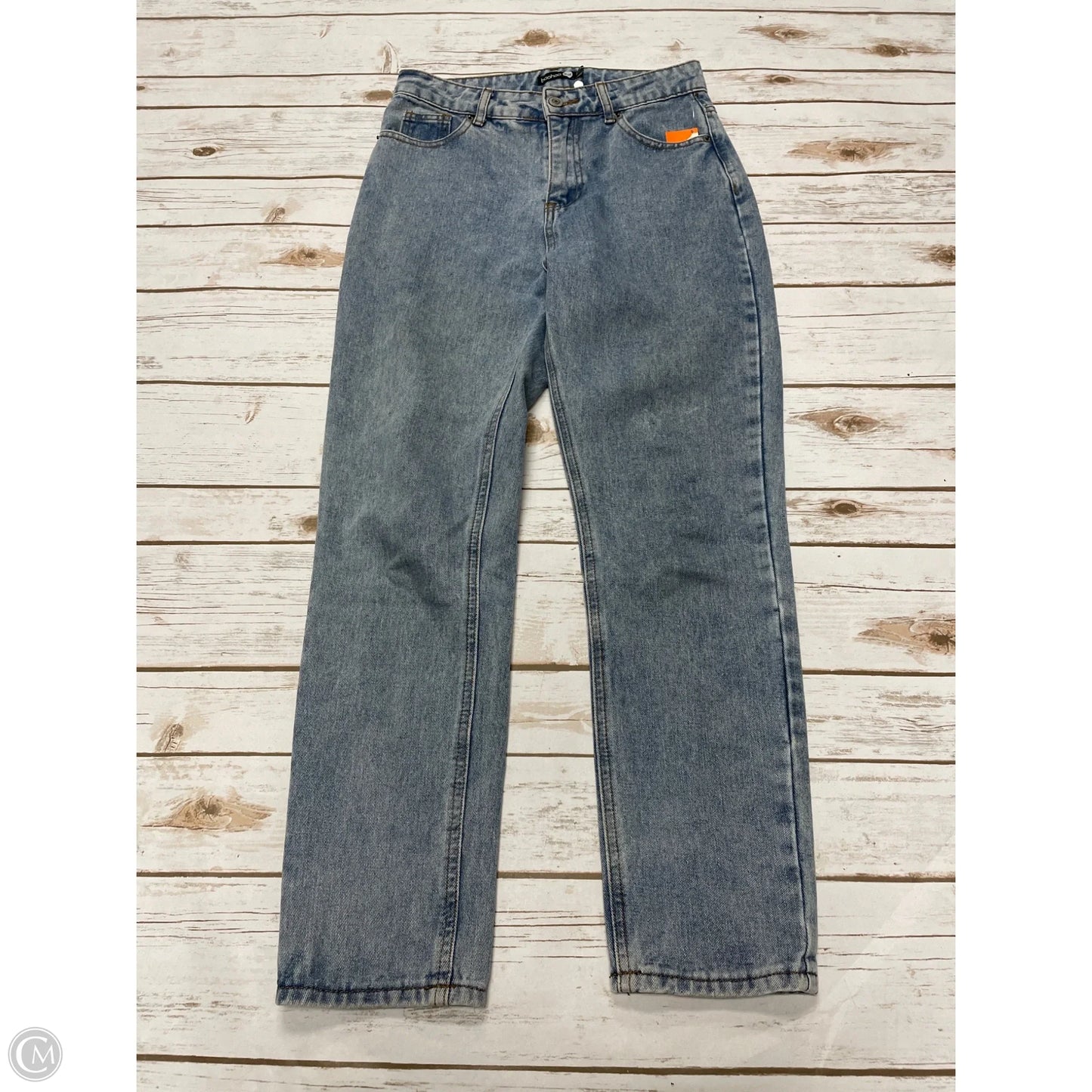 Jeans Straight By Cme In Blue Denim, Size: 4