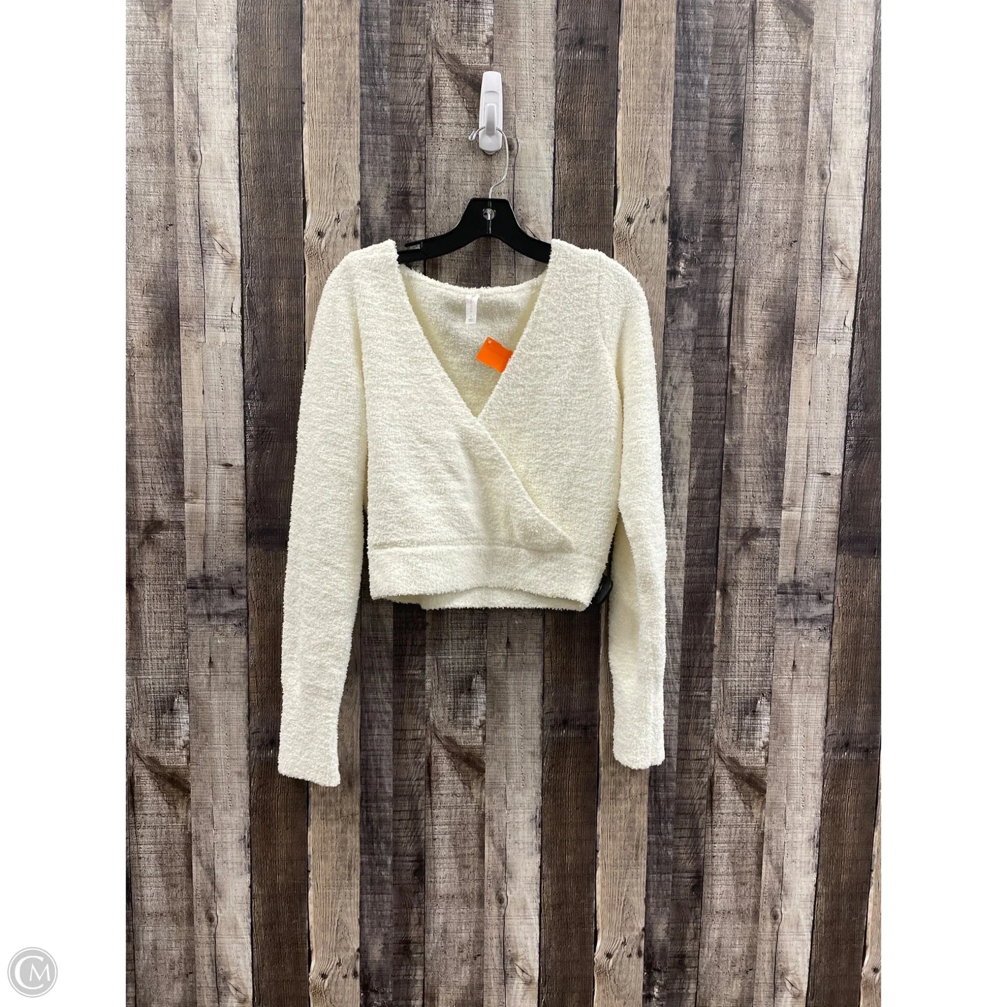 Sweater By Daily Practice By Anthropologie In Cream, Size: L