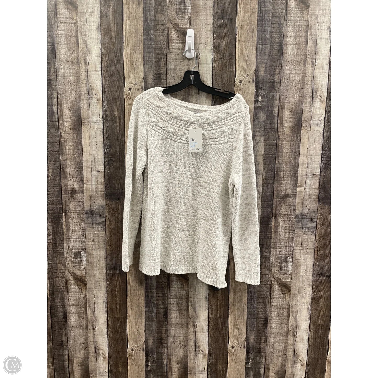 Sweater By Croft And Barrow In Tan, Size: Xl