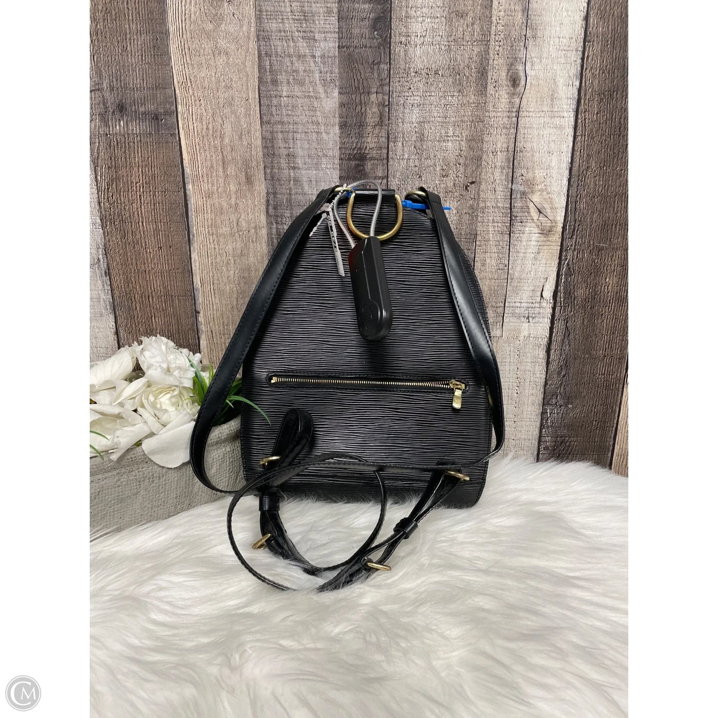Backpack Luxury Designer By Louis Vuitton, Size: Small