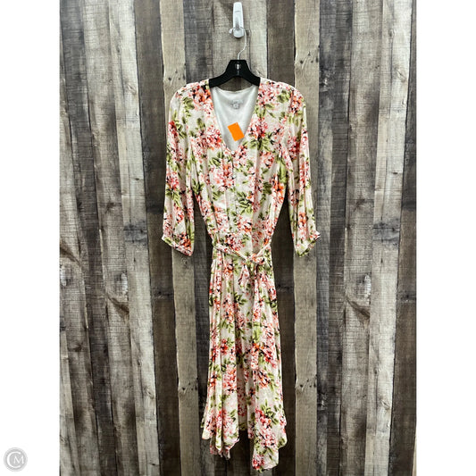 Dress Casual Maxi By J. Jill In Floral Print, Size: S