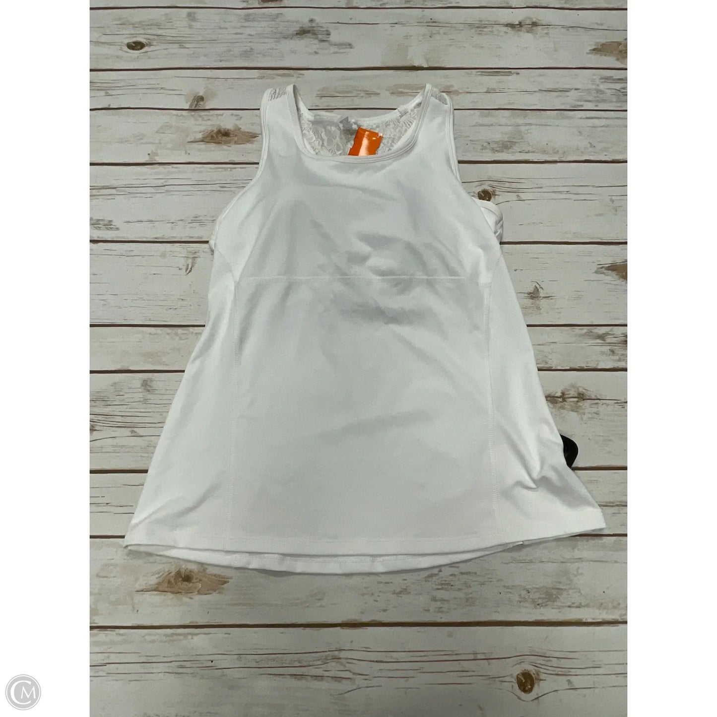 Athletic Tank Top By Fila In White, Size: M