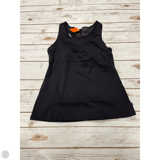 Athletic Tank Top By Fila In Black, Size: M