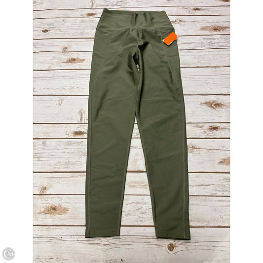 Athletic Leggings By Sage In Green, Size: S