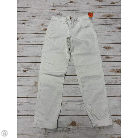 Pants Chinos & Khakis By J. Crew In White, Size: 0