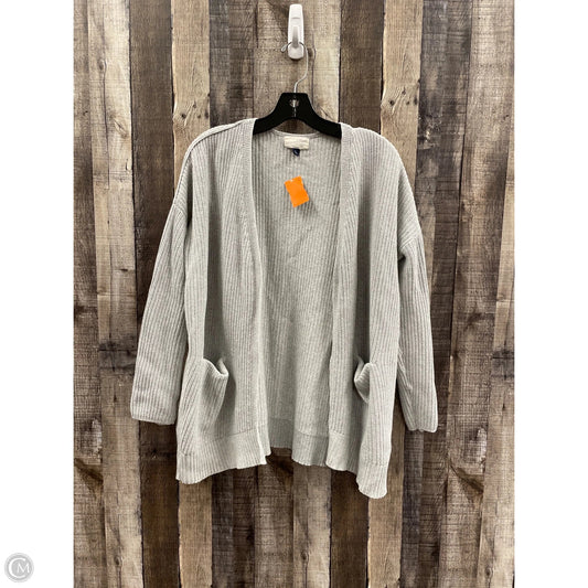 Sweater Cardigan By Universal Thread In Grey, Size: Xl