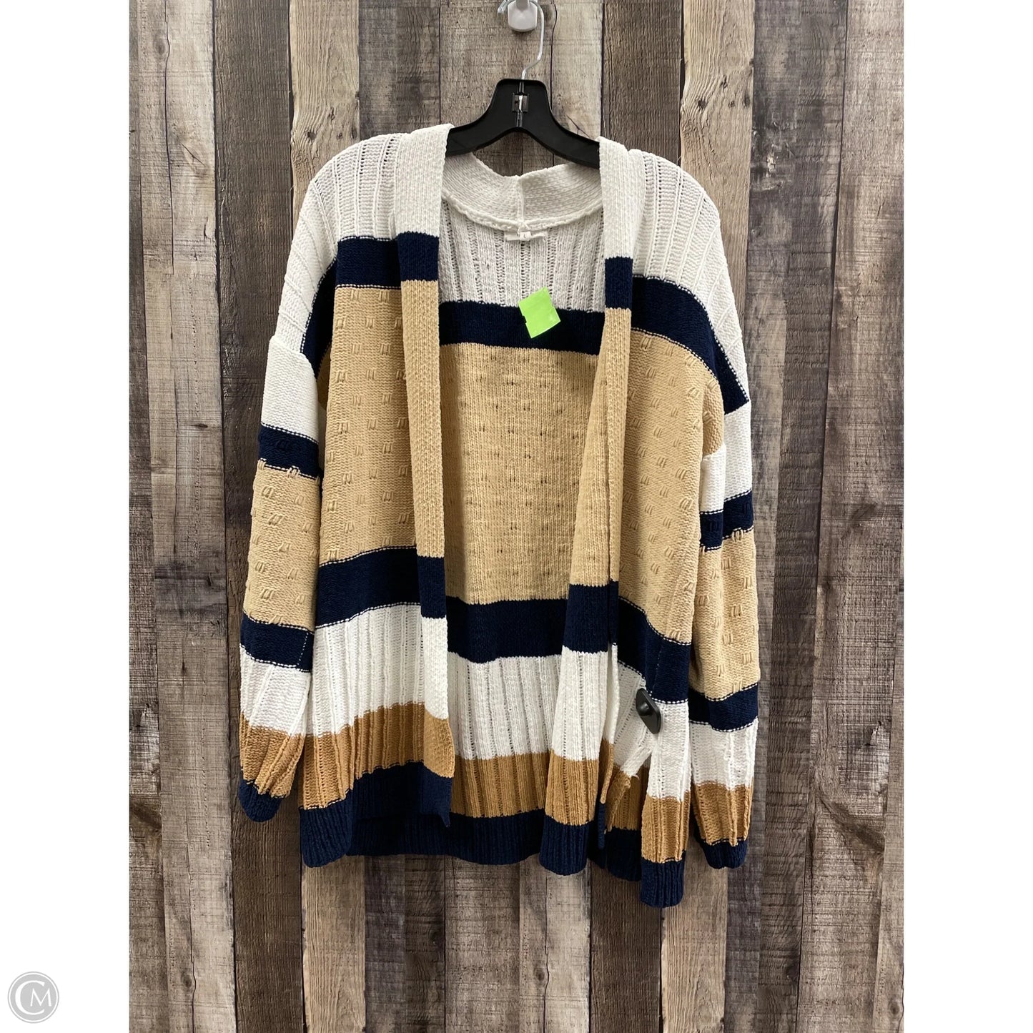 Sweater Cardigan By Maurices In Multi-colored, Size: L