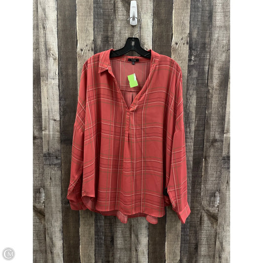 Top Long Sleeve By Not Your Daughters Jeans In Multi-colored, Size: Xl