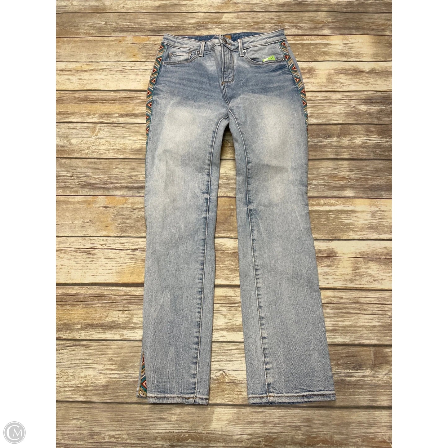 Jeans Skinny By Driftwood In Blue Denim, Size: 4
