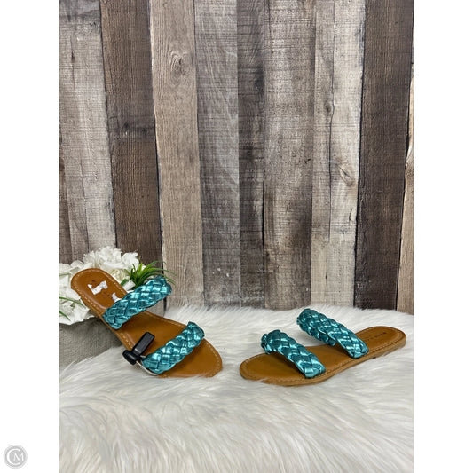Sandals Flats By Rock And Candy In Blue, Size: 8.5