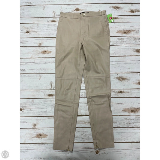 Pants Leggings By Zara In Tan, Size: S