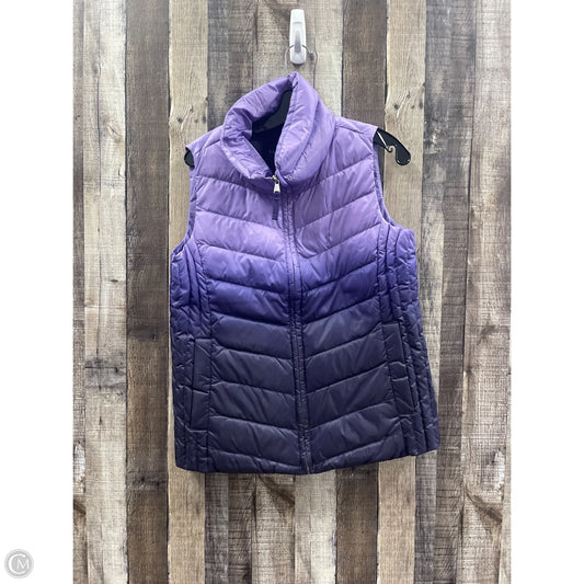Vest Puffer & Quilted By Talbots In Multi-colored, Size: S