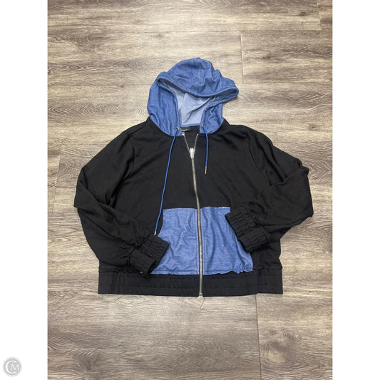 Jacket Other By Cme In Black & Blue, Size: L