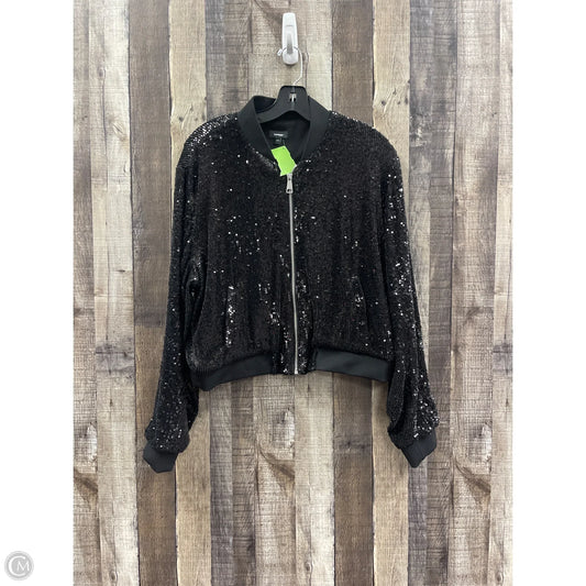 Jacket Other By Express In Black, Size: L