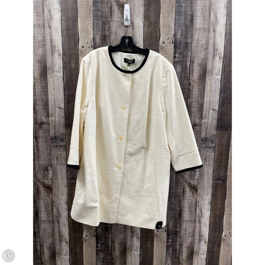 Blazer By Talbots In Cream, Size: 3x