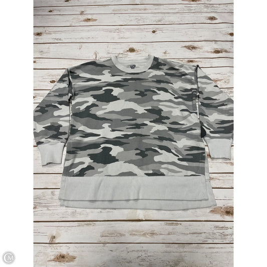Sweatshirt Crewneck By Aerie In Camouflage Print, Size: Xs