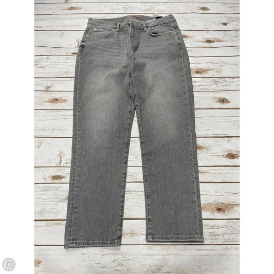 Jeans Straight By 7 For All Mankind In Grey Denim, Size: 12