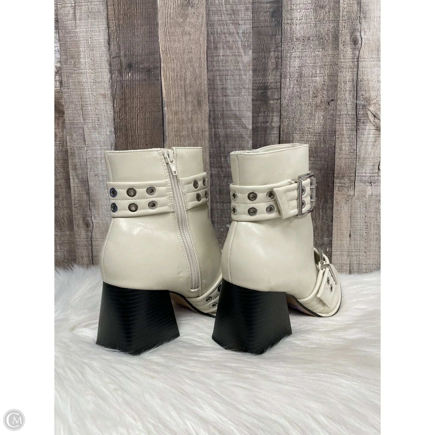 Boots Hiking By Mix No 6 In Cream, Size: 9