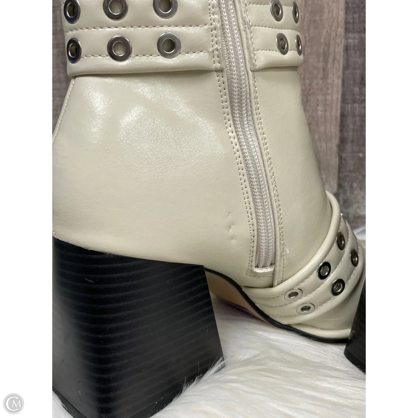 Boots Hiking By Mix No 6 In Cream, Size: 9