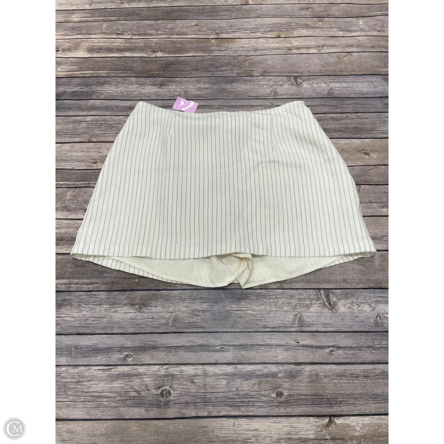 Skirt Mini & Short By Cme In Striped Pattern, Size: Xl