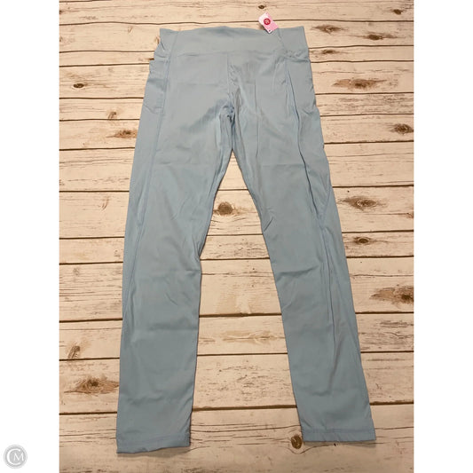 Athletic Leggings By Cme In Blue, Size: L