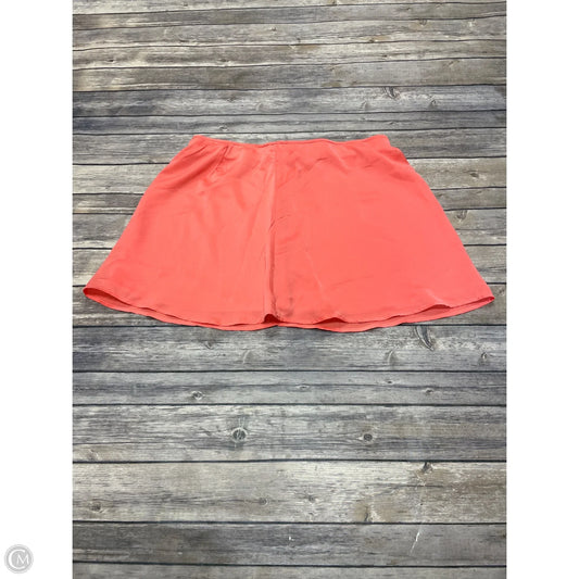 Skirt Mini & Short By American Eagle In Coral, Size: L