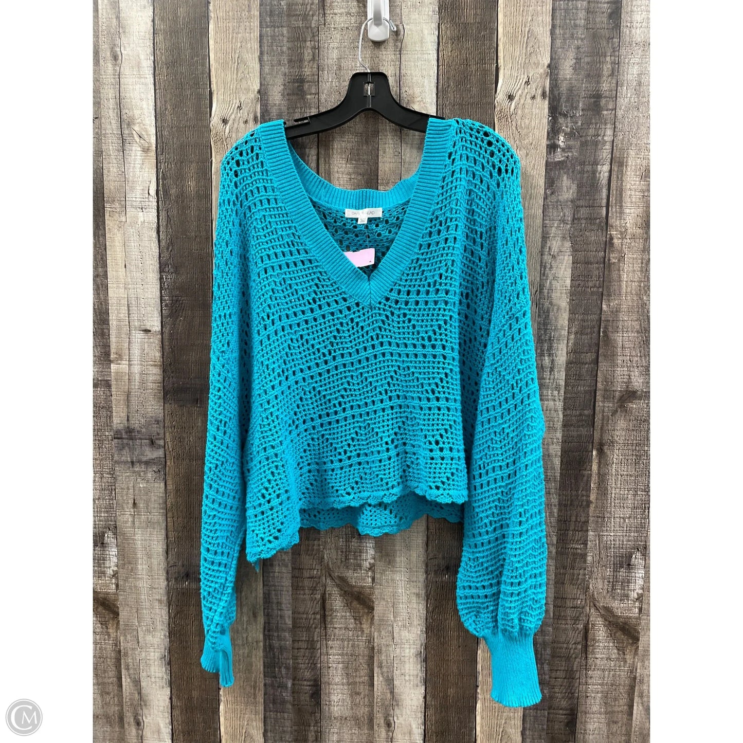 Sweater By Cme In Blue, Size: Xl
