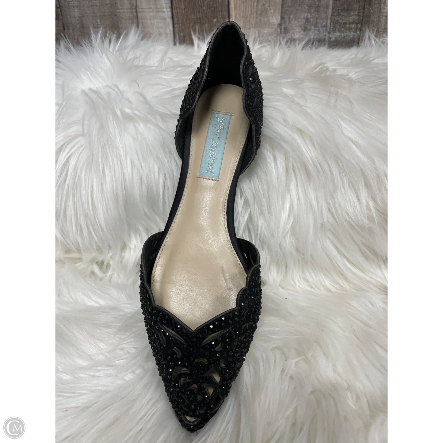 Shoes Flats By Betsey Johnson In Black, Size: 7