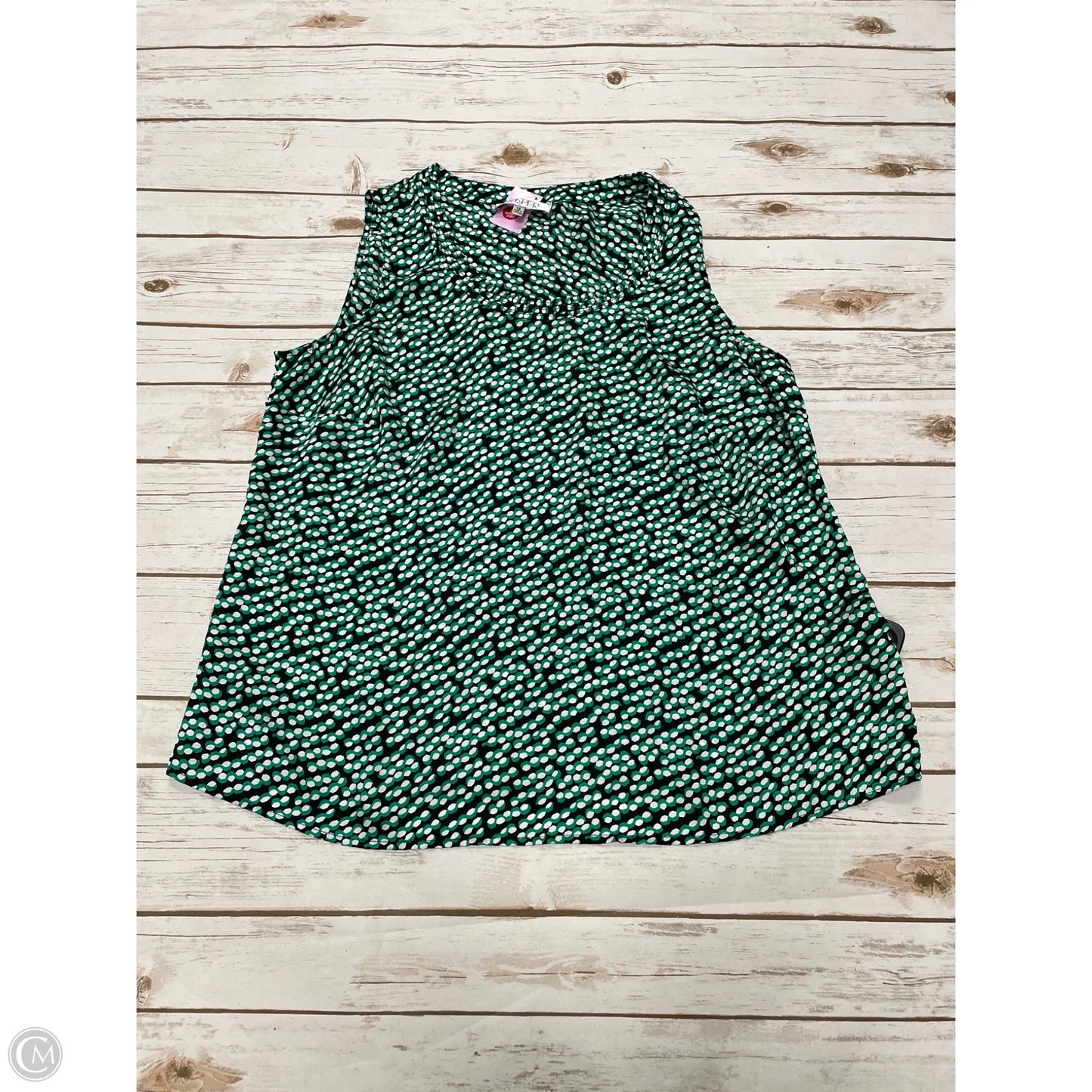 Top Sleeveless By Kasper In Multi-colored, Size: 1x