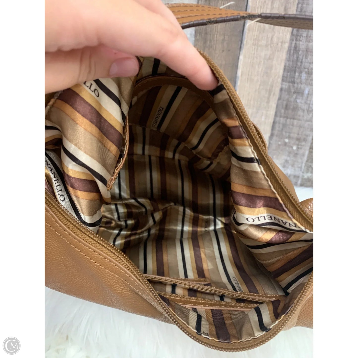 Handbag Leather By Tignanello  Purses, Size: Medium